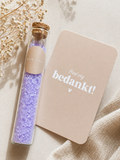 Kaart "Bedankt"