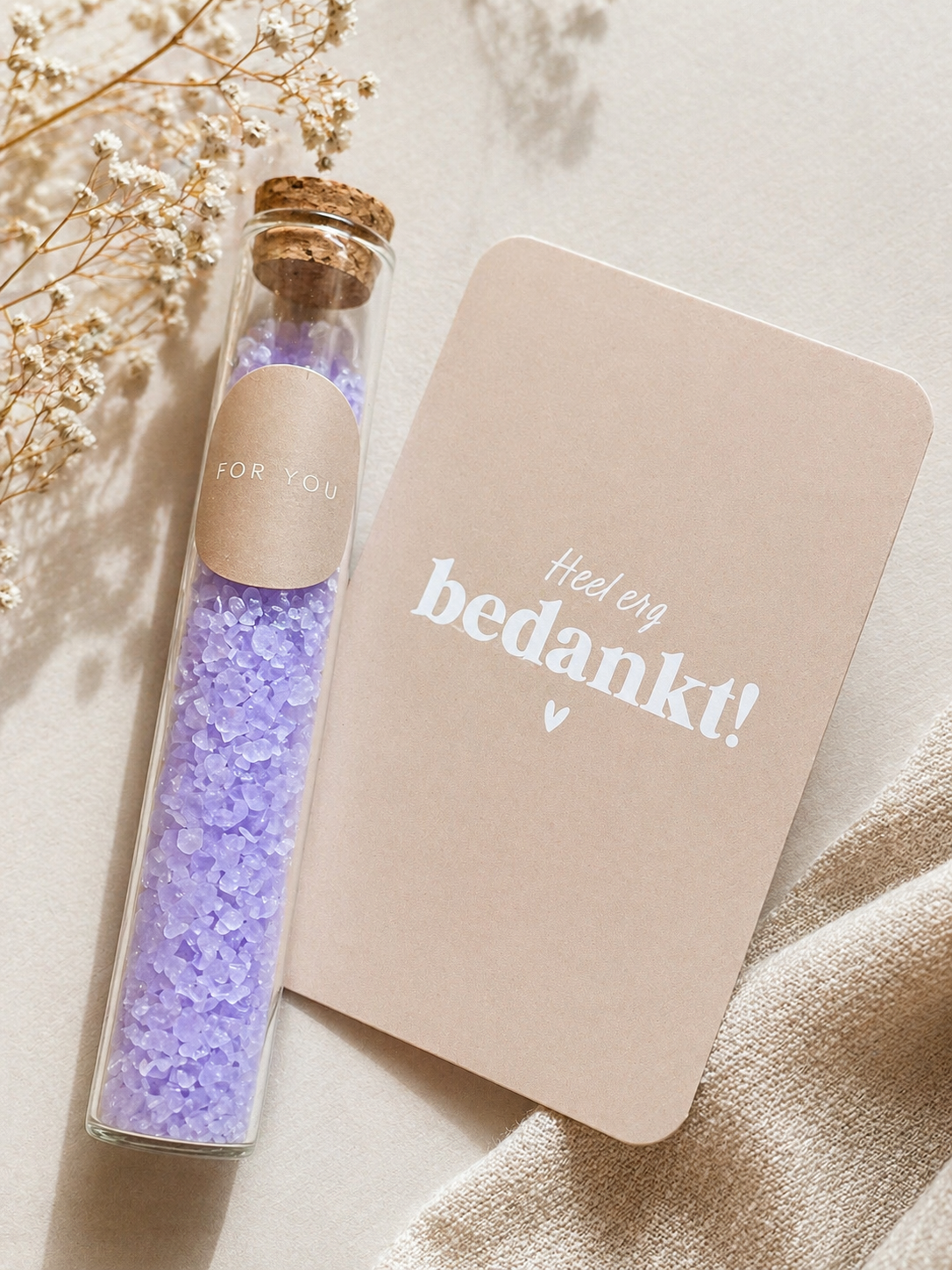 Kaart "Bedankt"