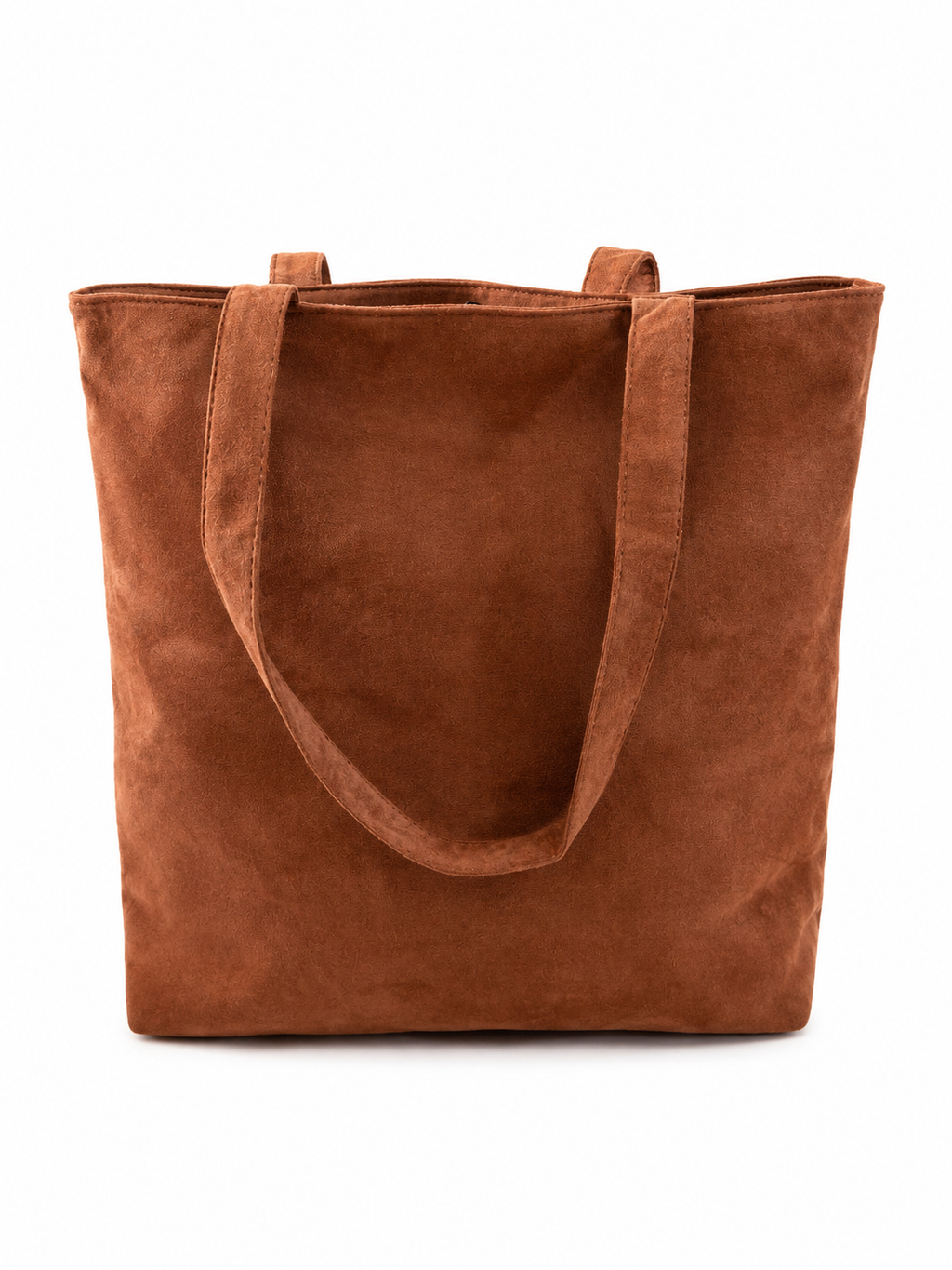 Shopper met suède look