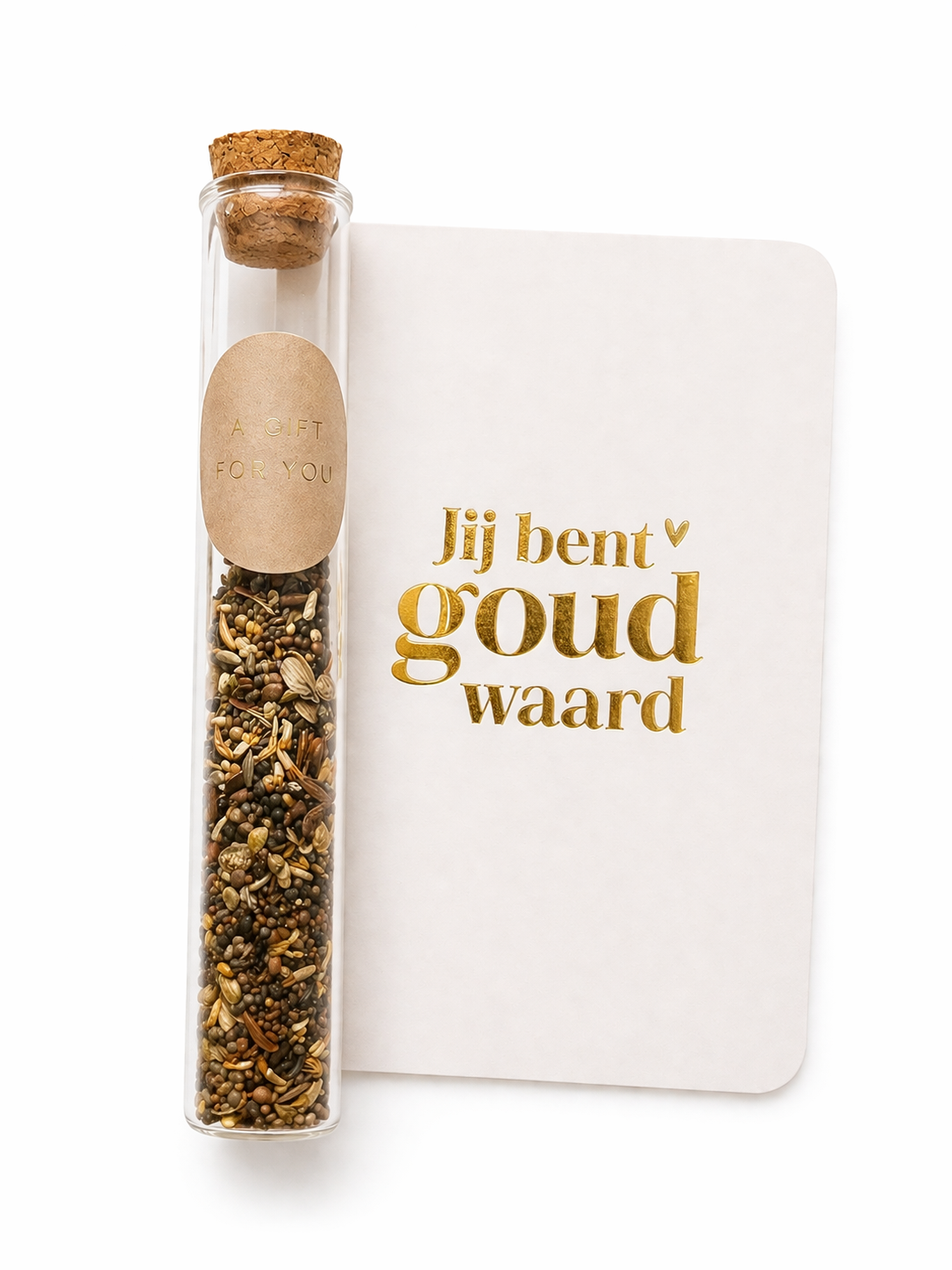 Buisje bloemzaadjes