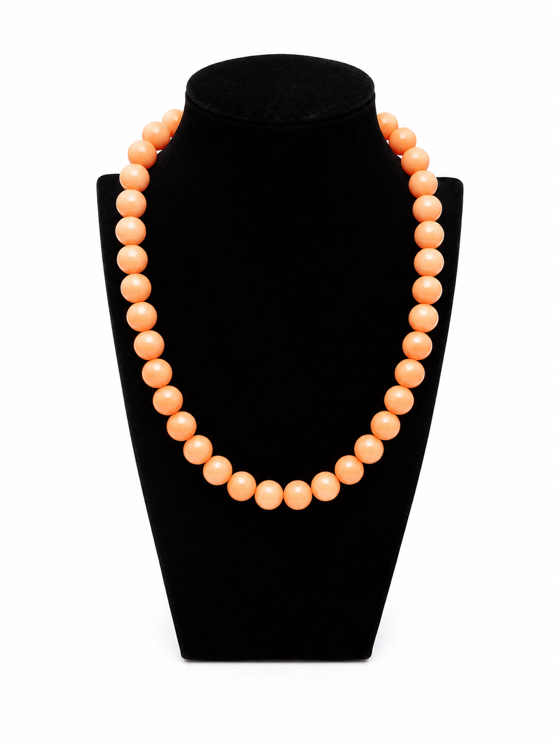 Oranje parelketting