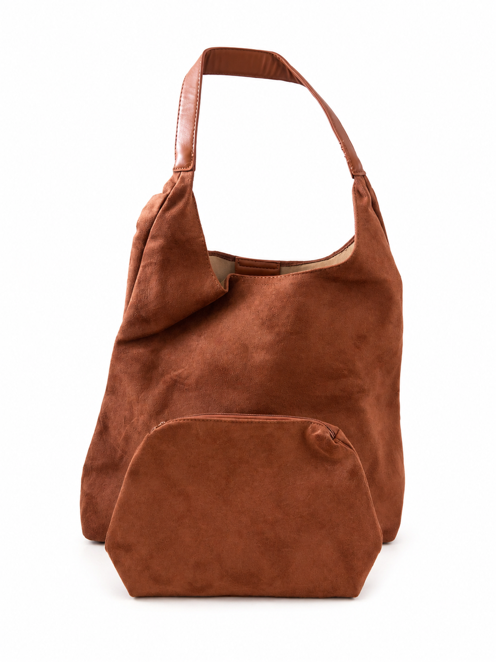 Stijlvolle suède look tas