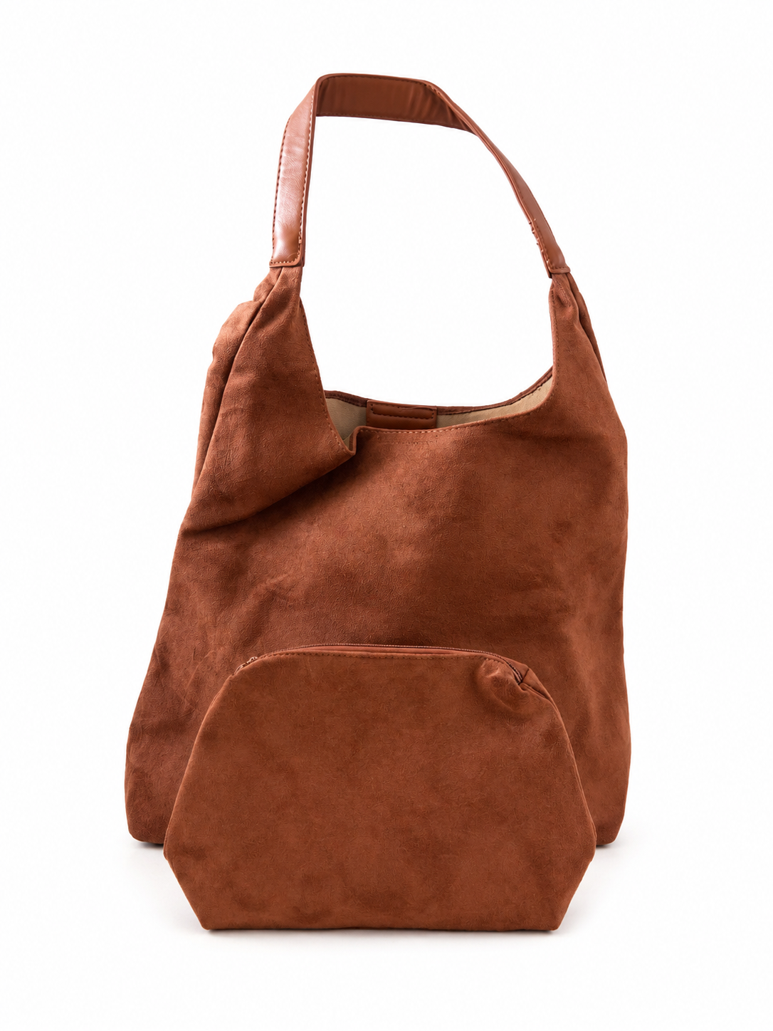 Stijlvolle suède look tas