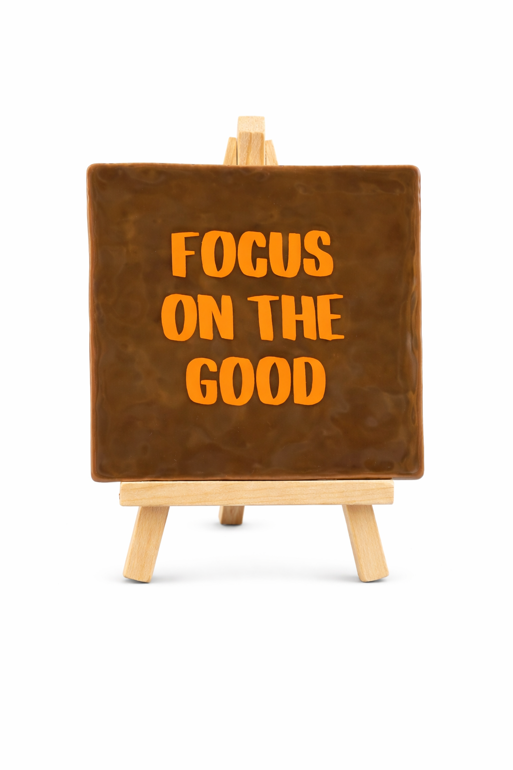 Tegeltje met leuke spreuk - Focus on the Good - perfect cadeau voor hem of haar